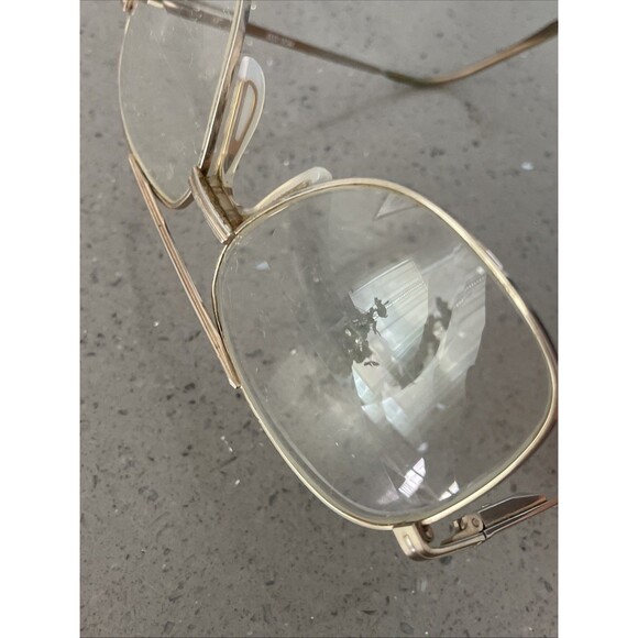 Wilshire Designs Mod-1233 Eyeglasses Frames ONLY 59-15-145 Aviator Vintage - Picture 11 of 12